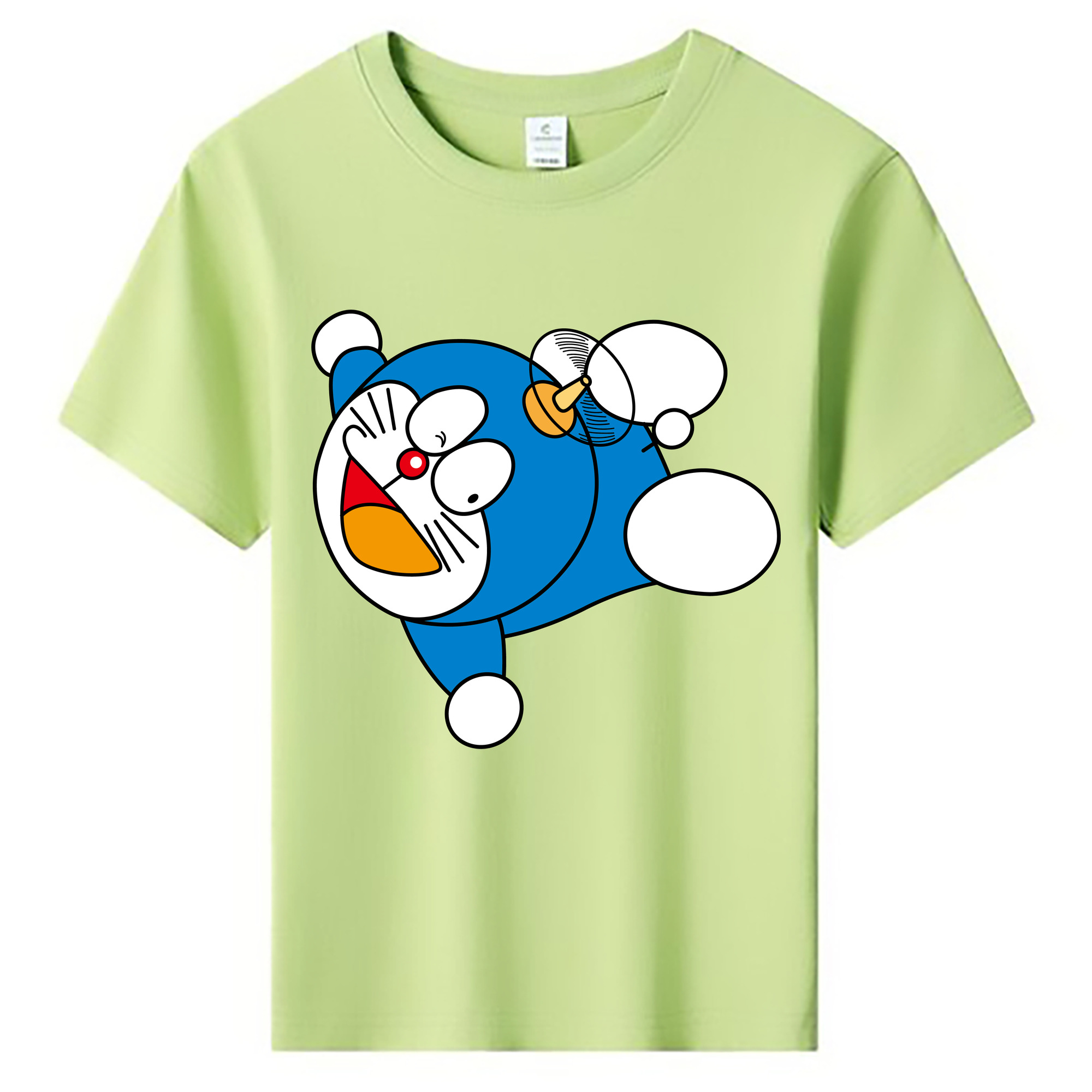 （画像用） ドラえもん Doraemon 綿100％キッズTシャツ（フロントプリント）